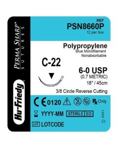 Suture POLYPROPYLENE PSN8660P Perma-Sharp HU-FRIEDY