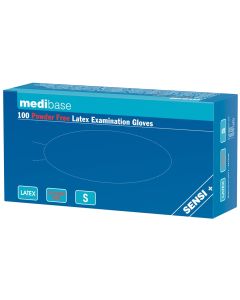 GANTS D’EXAMEN EN LATEX SENSI + SANS POUDRE MEDIBASE
