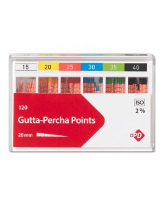 Pointes de Gutta N°10 (120) PRODUITS DENTAIRES