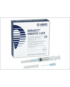 MIRAJECT ENDOTEC LUER 23G - 0,60MM (25)