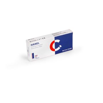Papier articulé droit 80 microns bleu-rouge (12X12) - HANEL - Bleu/rouge