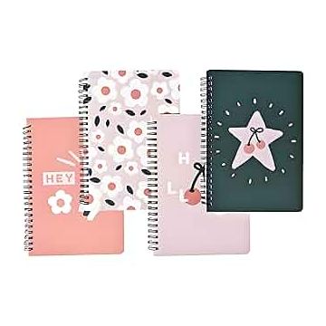 2 Cahier Spirale A5 160 Pages - Sans Marque