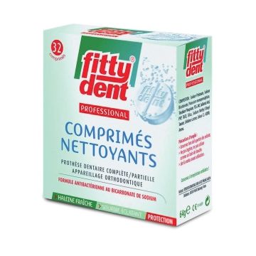 Comprimes Nettoyants Fittydent (32)