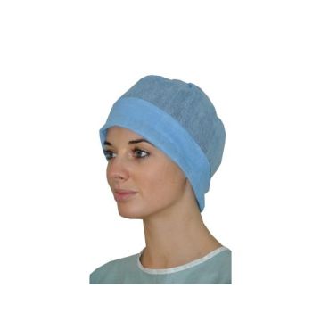 BONNETS UNIVERSELS BLEUS VISCOSE MEDICOM