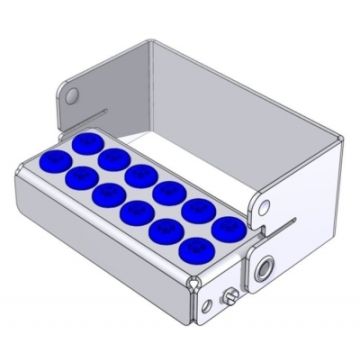 Plug In Nichrominox 12 Perforations Bleu Fg/Ca (1)