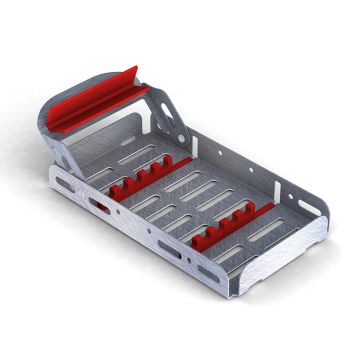 Easy Tray (18X10Cm) 1/3Din Rouge