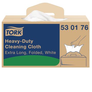 Tork Chiffon de Nettoyage ultra-résistant blanc W7