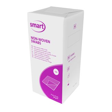 Compresses non tissées non stériles SMART ( 5x5cm )- 4 Plis - SMART (1000) - 5x5 cm