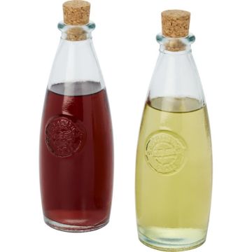 ENSEMBLE 2 BOUTEILLES HUILE ET VINAIGRE