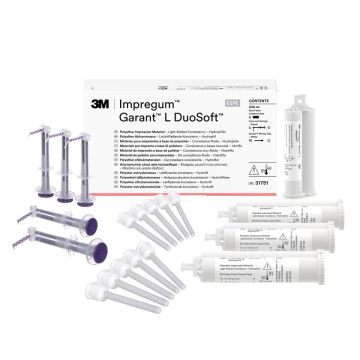 3M™ Impregum™ Garant™ L DuoSoft™, Matériau d’empreintes Polyéther, boîte standard - SOLVENTUM - IMPREGUM GARANT L DUOSOFT