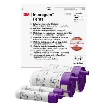 3M™ Impregum™ Penta™, Matériau d’empreintes Polyéther, boîte standard - SOLVENTUM - IMPREGUM PENTA