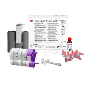 3M™ Impregum™ Penta™ Soft, Matériaux d’Empreinte Polyéther, starter pack pour 3M™ Pentamix™ 3 - SOLVENTUM - IMPREGUM PENTA
