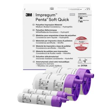 3M™ Impregum™ Penta™ Soft Quick, Matériau d’empreintes Polyéther - SOLVENTUM - IMPREGUM PENTA