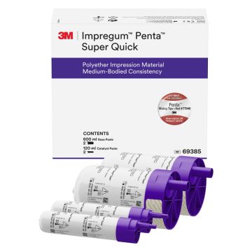 3M™ Impregum™ Penta™ Super Quick, Matériaux d’Empreinte Polyéther, (Medium Body), boîte standard - SOLVENTUM - IMPREGUM PENTA SUPER QUICK