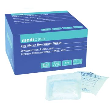 COMPRESSES NON TISSEES STERILES MEDIBASE