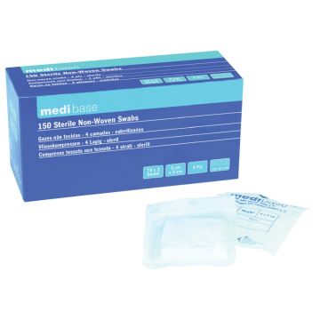 COMPRESSES NON TISSEES STERILES MEDIBASE