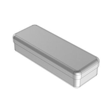 Boite Alu 18X9X4 Cm Nichrominox - BOITES ALUMINIUM NICHROMINOX - AUTO CERTIFICATION - CLASSE I