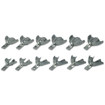 P.E. Alu Perfores Assortis Kent Dental (12)