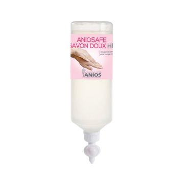 Aniosafe savon doux Airless - Flacon de 1 L - LABORATOIRES ANIOS