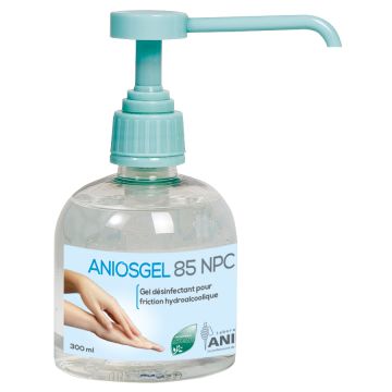 ANIOSGEL 85 NPC ANIOS-Le flacon 300 ml avec pompe doseuse 3 ml  - LABORATOIRES ANIOS