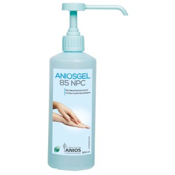ANIOSGEL 85 NPC ANIOS-Le flacon 500 ml avec pompe doseuse 3 ml - LABORATOIRES ANIOS