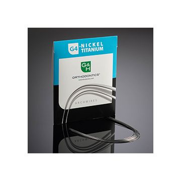 Arcs G4 Niti Sans Cran - Boîte de 25 - G&H - GH WIRE COMPANY - 2797-BSI GROUP PAYS-BAS BV