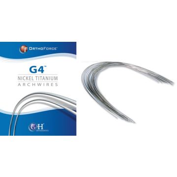 Arcs G4 Niti Sans Cran Rond (25) G&H  - GH WIRE COMPANY - 2797-BSI GROUP PAYS-BAS BV - CLASSE IIA