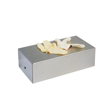 Boite A Gants Inox (26X13,5X8Cm) - Nichrominox - NICHROMINOX SAS - AUTO-AUTOCERTIFICATION - NICHROMINOX SAS