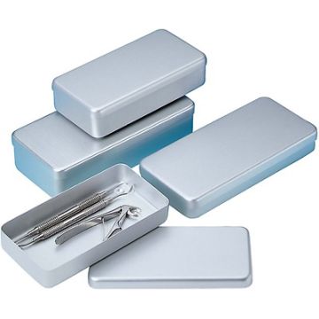 Boite Alu 21X10X3 Cm Nichrominox - BOITES ALUMINIUM NICHROMINOX - AUTO CERTIFICATION - CLASSE I