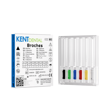 Broches - Boîte de 6 - KENT DENTAL - CFPM - AUTO-AUTO CERTIFICATION