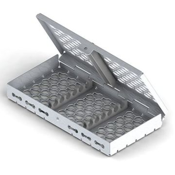 Cassette Galaxy Extra Plate 18X9 - Gris - Nichrominox - NICHROMINOX SAS - AUTO-AUTO CERTIFICATION - CLASSE I