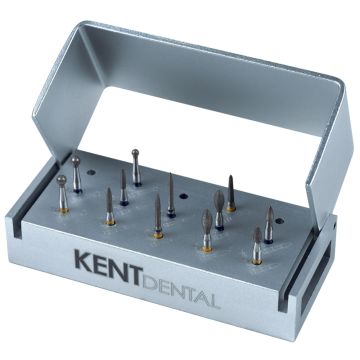 COFFRET FRAISES COMPOSITE KENT - KENT DENTAL - COFFRET FRAISES KENT DENTAL - Strauss