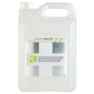 Dento-Viractis 77 - Bidon de 5l - DENTO-VIRACTIS - SODEL - DM de classe IIb / Biocide TP2/TP4 - CE0459