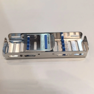 Easy Tray (18X5Cm) 1/6Din-4 Instrum Bleu - Nichrominox - NICHROMINOX SAS - AUTO-AUTOCERTIFICATION - NICHROMINOX SAS
