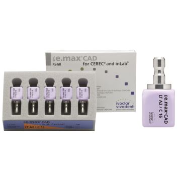 Emax Cad Cerec/Inl.Lt.C16 (5) - IVOCLAR - IPS E.MAX CAD - 0123-TUV PRODUCT SERVICE