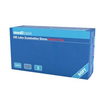 Gants d’examen en latex Soft sans poudre – Medibase - GANTS LATEX NON POUDRES MEDIBASE - AUTO-AUTO CERTIFICATION - CLASSE I