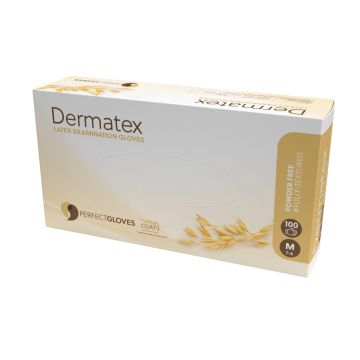 Gants Dermatex Latex (100) - PERFECTGLOVES - HARTALEGA HOLDINGS BERHAD - 0483-MDC MEDICAL DEVICE