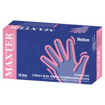 Gants nitrile non poudrés MAXTER - MAXTER GLOVE MANUFACTURING SDN BHD - 0459-G-MED - CLASSE IIA