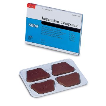 Impression Compound Plaques (227G) - KERR - IMPRESSION COUMPOUND - KERRHAWE S.A.