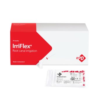 Irriflex avec Endostops - Boîte de 40 - PRODUITS DENTAIRES - PD PRODUITS DENTAIRES SA - ORGANISMES MULTIPLES