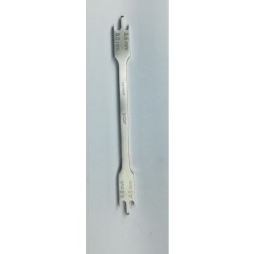 JAUGE DE POSITIONNEMENT DE BRACKETS CLINIX - SOBYTEK INSTRUMENTS CO. - AUTO-AUTO CERTIFICATION - CLASSE I