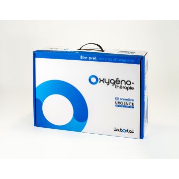 Kit première urgence oxygène – Labodal - bouteille d'oxygène, trousse d'urgence, sac oxygénothérapie