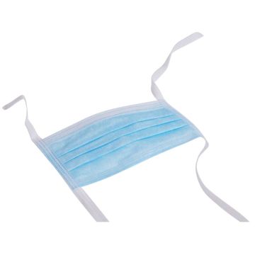 Masque chirurgical à lanières PROMASK IIR Bleu Medibase (50) - INTRO KIT - MEDICOM HEALTHCARE B.V. - CLASSE I