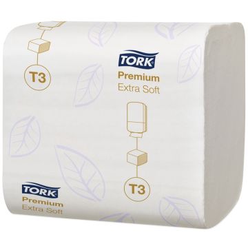 Papier toilette feuilles extra-doux blanc T3 - Tork  - PAPIER TOILETTE TORK PREMIUM - SCA HYGIENE PRODUCTS