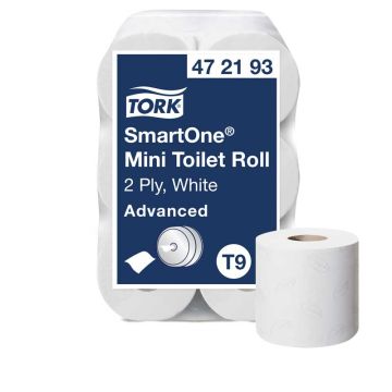 Papier Toilette Smartone Mini T9 (12X620) - Tork