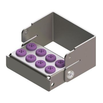 Plug'In 8 Perfo - Mauve - Nichrominox - NICHROMINOX SAS - AUTO-AUTO CERTIFICATION - CLASSE I