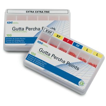 Pointes Gutta Conventionnelles Kent(100) - KENT DENTAL - DIADENT GROUP INTERNATIONAL - 0197-TUV RHEINLAND