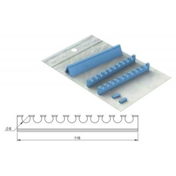 Silicone Easy Tray 18-14 Bleu 10 Inst(1) - Nichrominox - NICHROMINOX SAS - AUTO-AUTO CERTIFICATION - CLASSE I