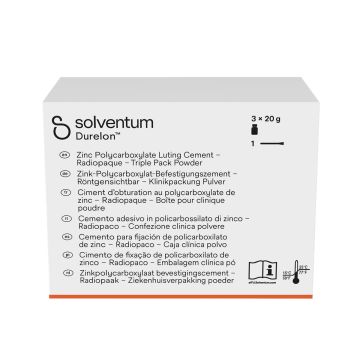 Durelon Poudre Prise Rapide (3X20G) - Solventum