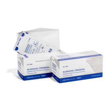 Surgicel taille 1,25 X 5 cm - Lot de 10 - JOHNSON & JOHNSON - 2797-BSI GROUP PAYS-BAS BV - CLASSE III